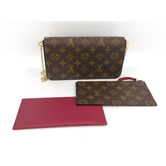 Louis Vuitton Shoulder Felicie Chain Pochette Monogram Bag - Picture 1 of 10